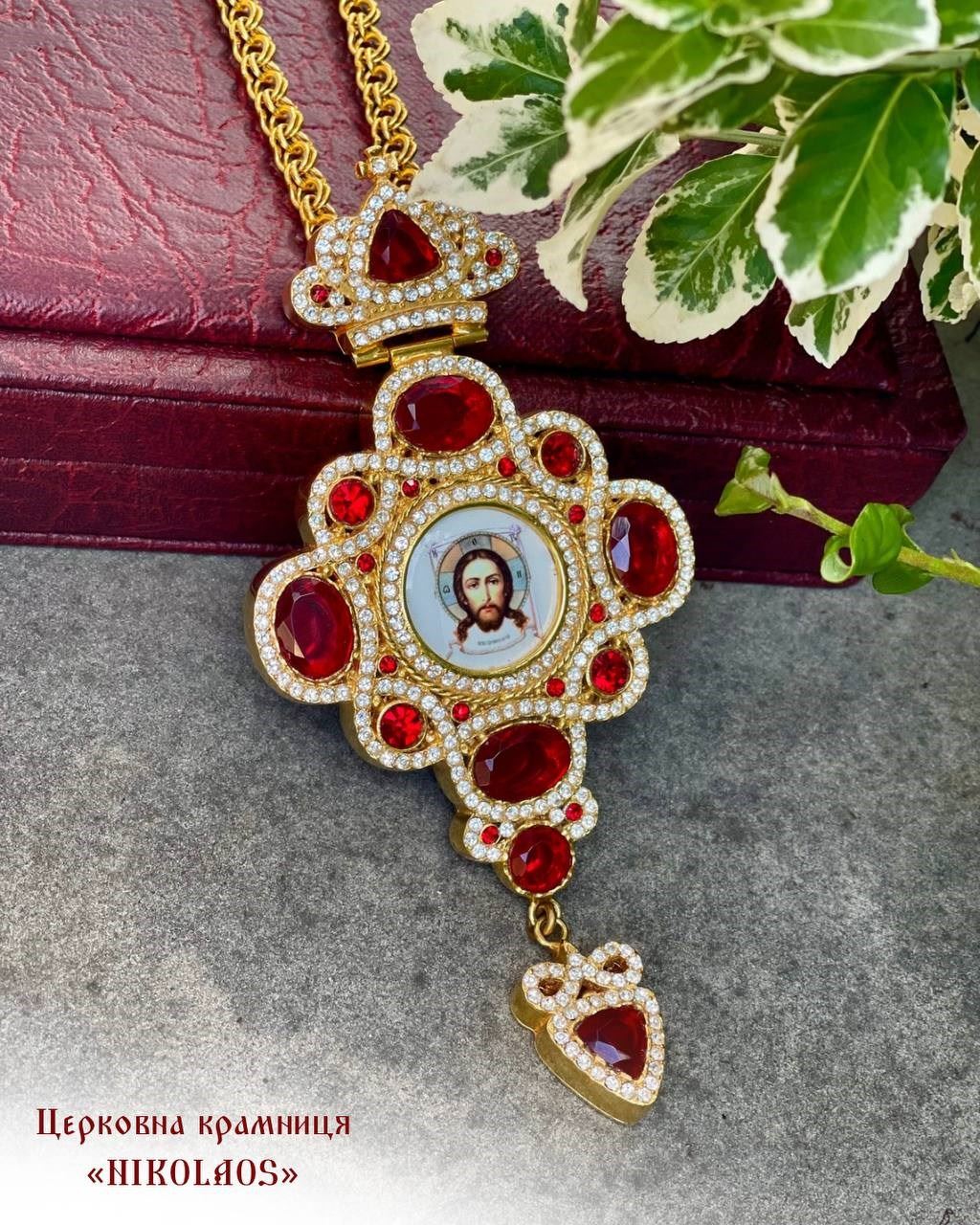 Pectoral cross with jewels