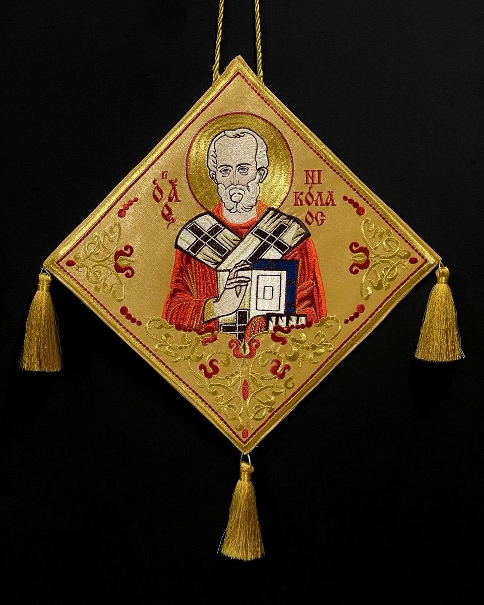 Палиця вишита "Св. Миколай"