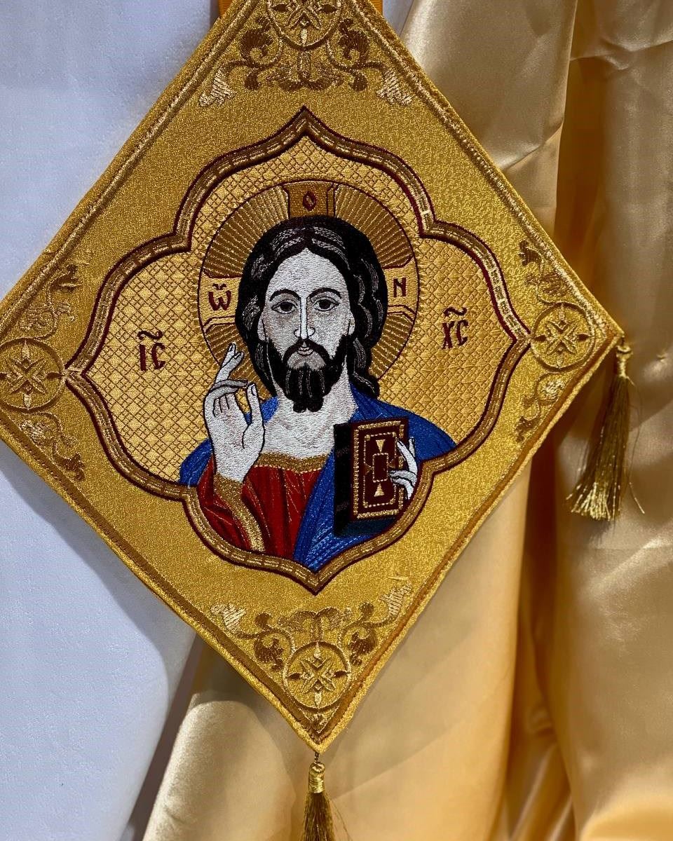 Палиця вишита "Ісус Христос"
