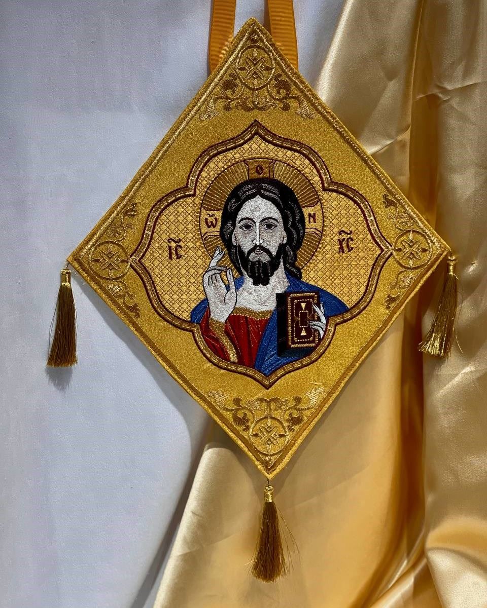 Палиця вишита "Ісус Христос"